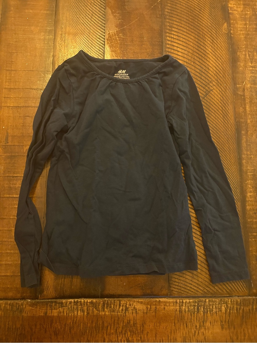 H&M Navy Long Sleeve Tee for Kids